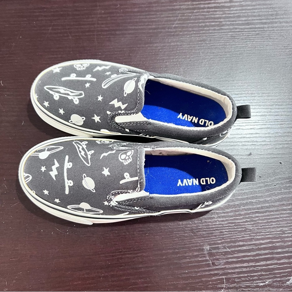 Old Navy Kids Slip-On Shoes - Black
